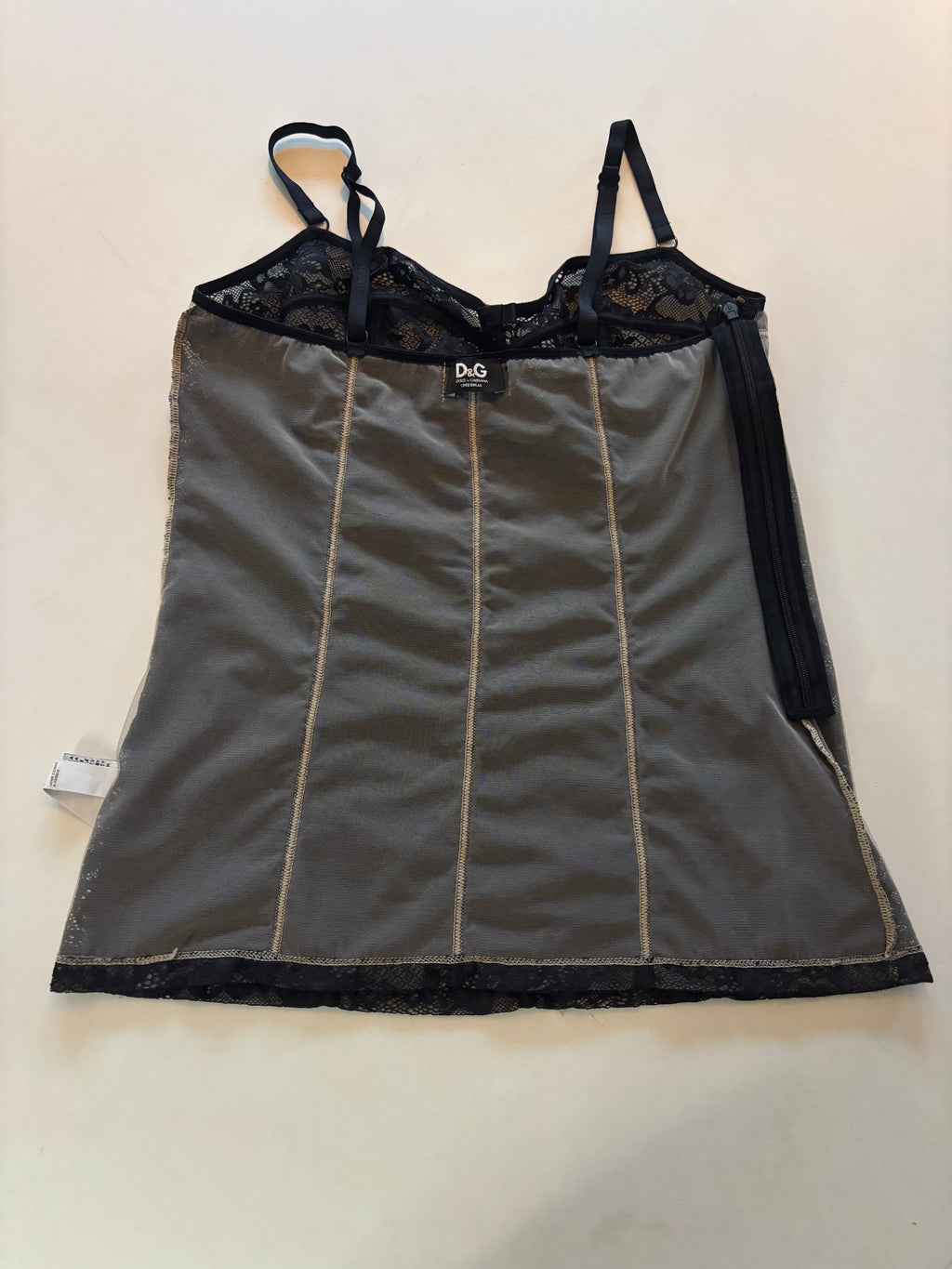 Dolce & Gabbana Black Lace Top - Size L (fits like M)