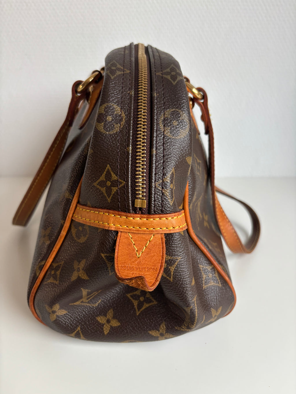 Louis Vuitton Montorgueil PM Monogame Brown Shoulder Bag