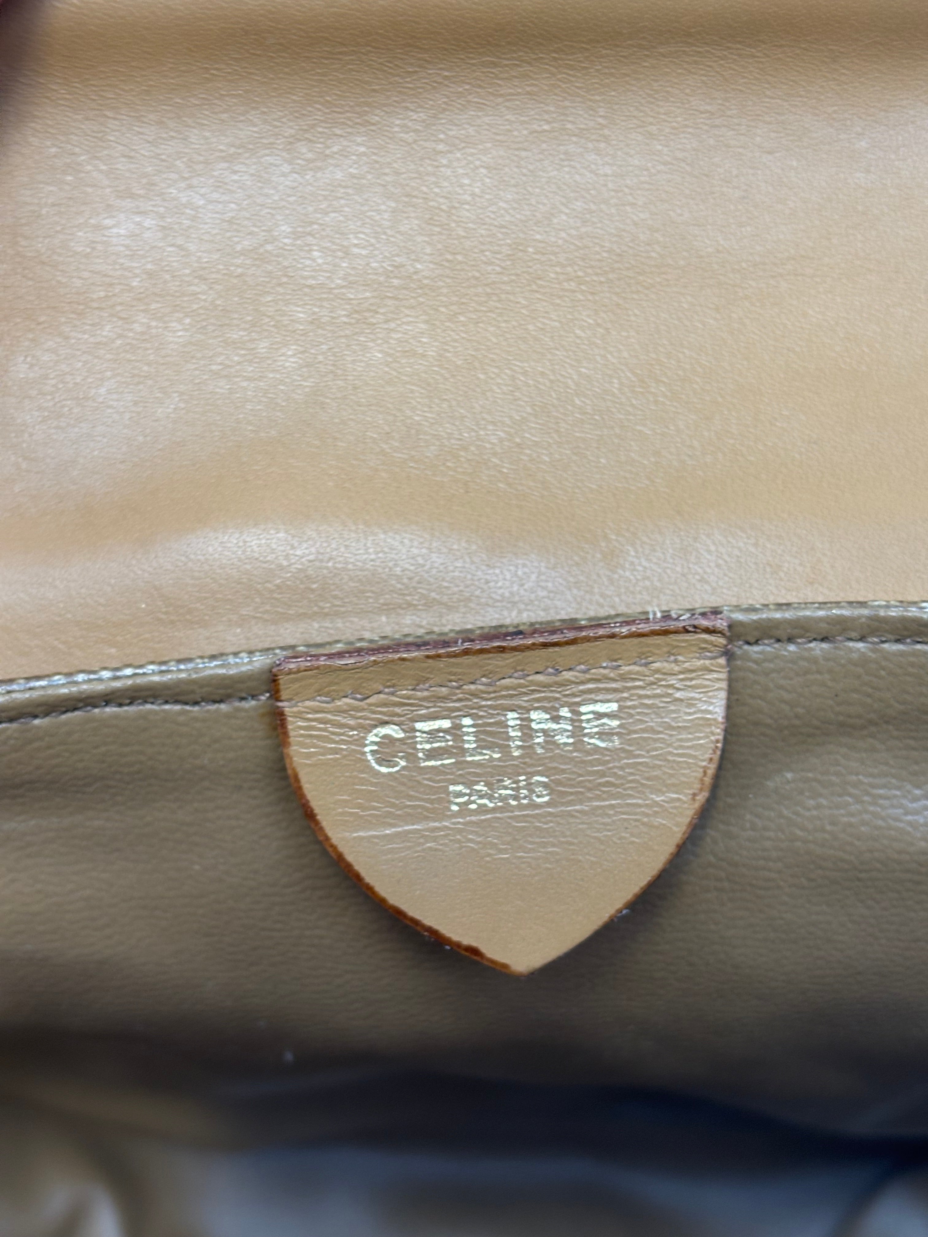 Celine Vintage 90,s Beige Crossbody Bag