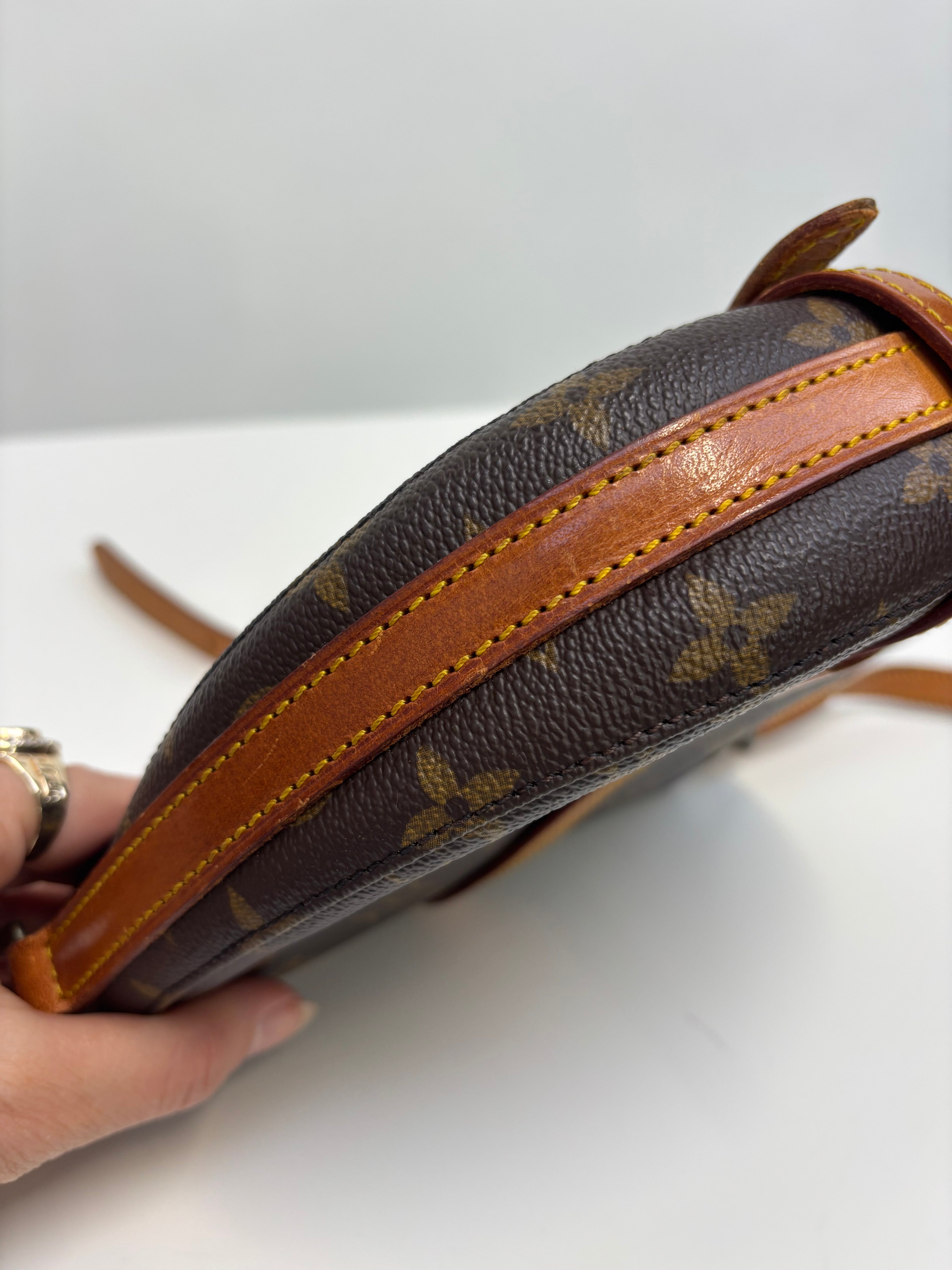 Louis Vuitton Chantilly PM Monogram Crossbody Bag 1988 Vintage Made in France