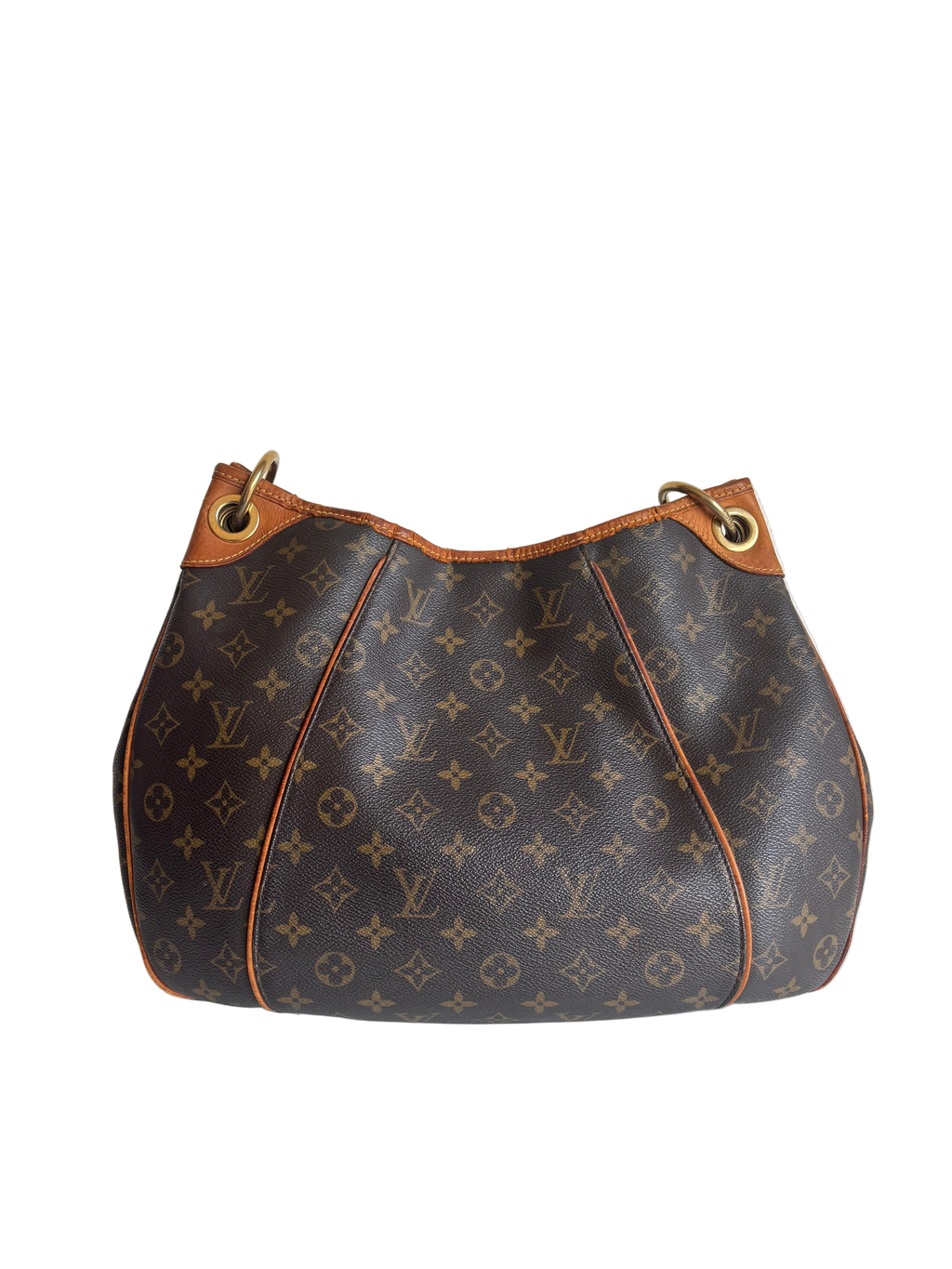 Louis Vuitton Galliera Monogram PM Brown Shoulder Bag