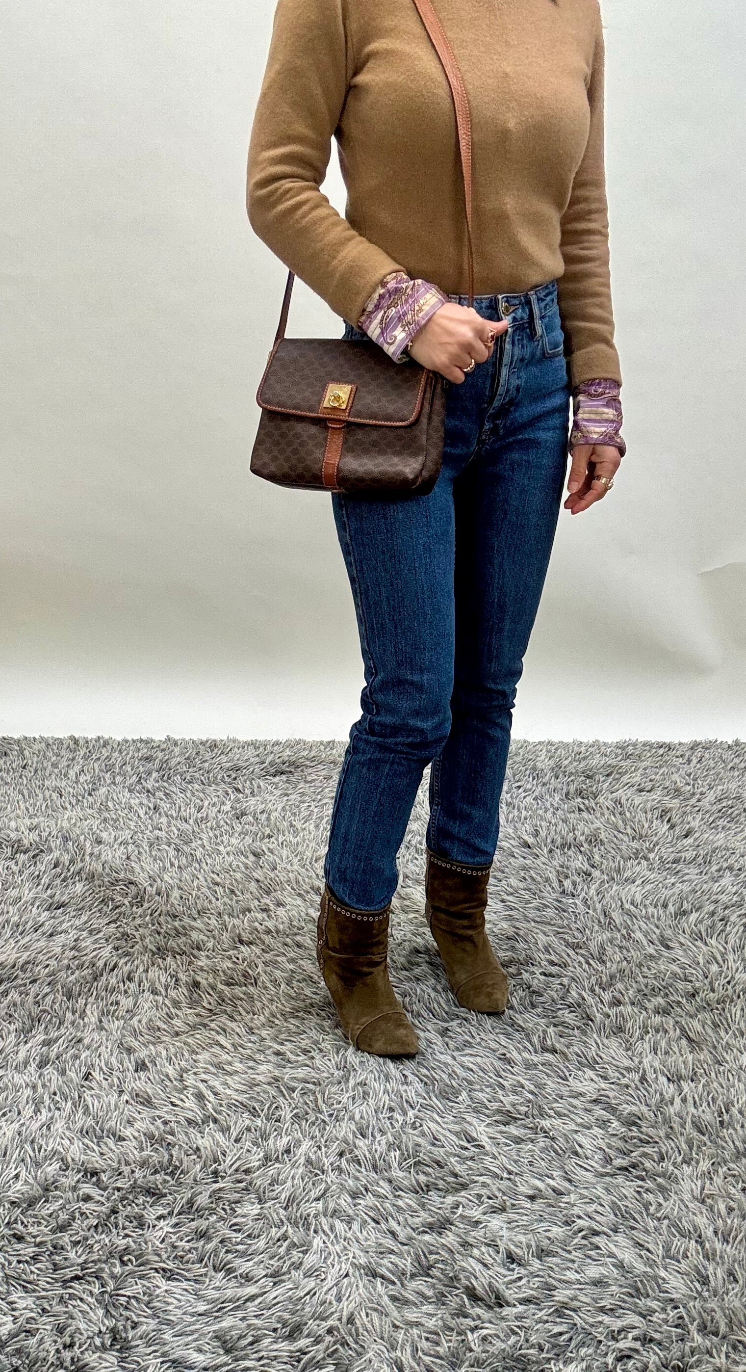 Celine Vintage 90’s Brown Crossbodybag