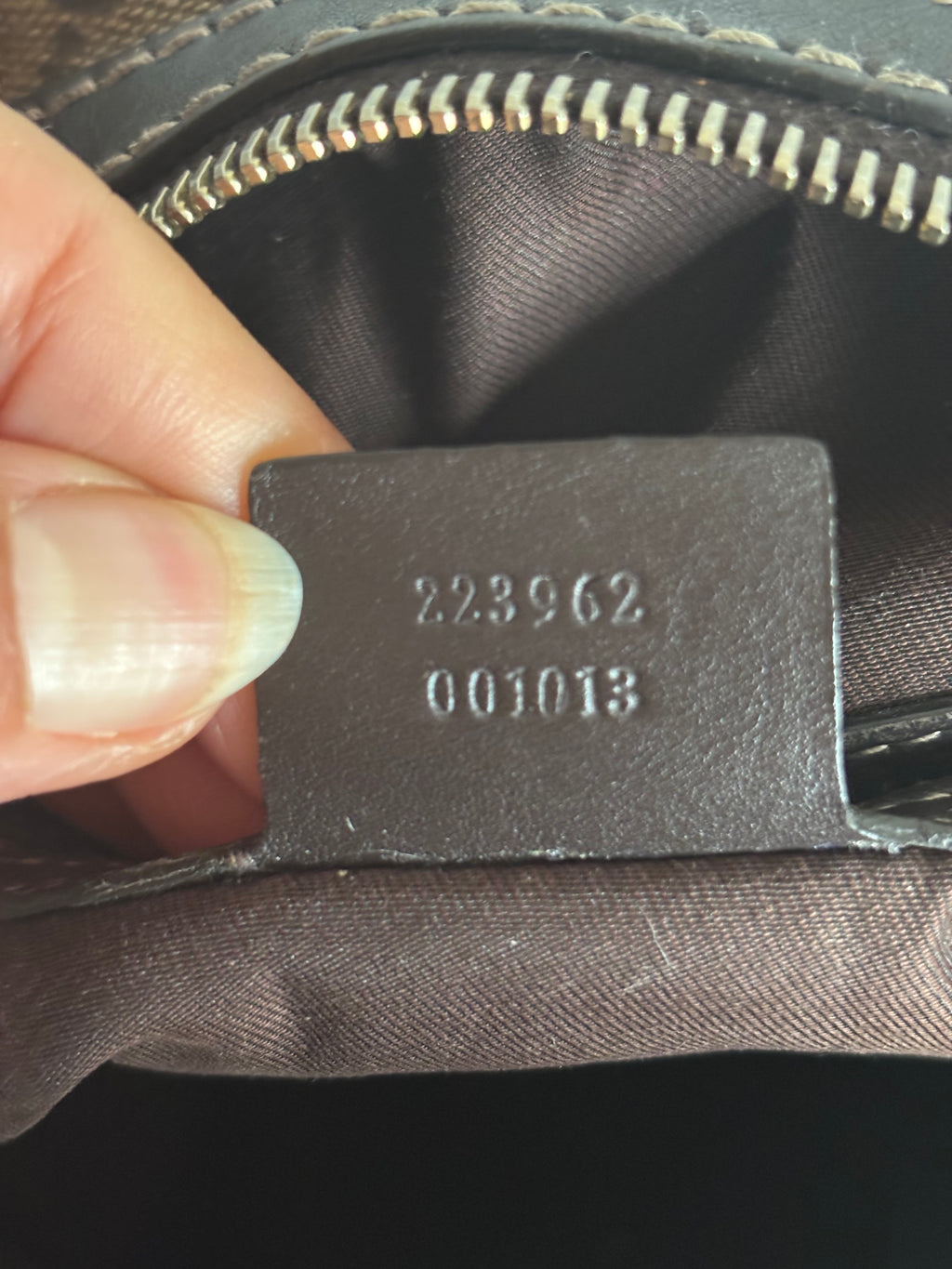 Gucci Vintage 90s Brown Handbag