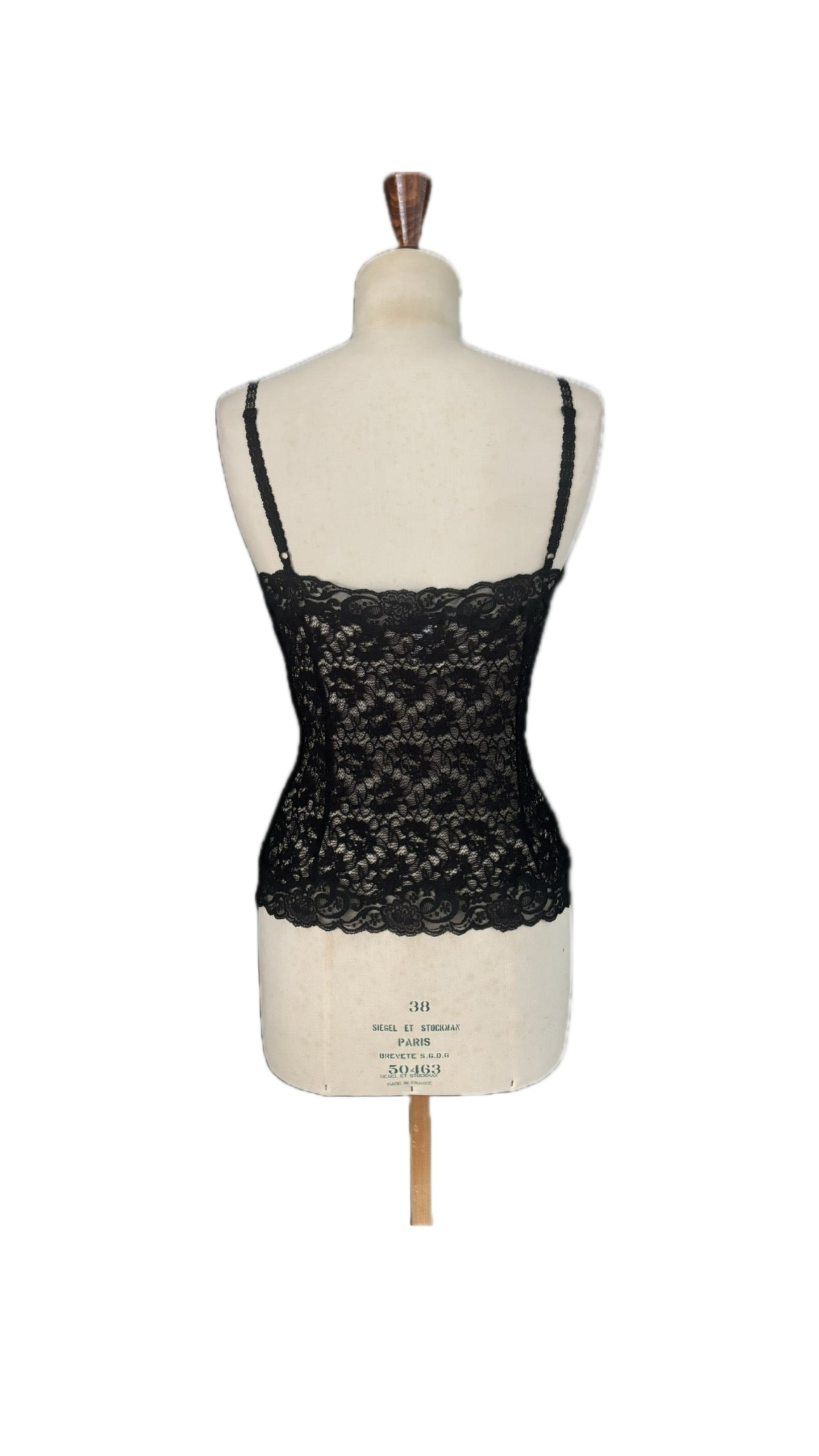 Dolce & Gabbana Vintage 90s Black Lace Top – Size IT 44 (EU M)