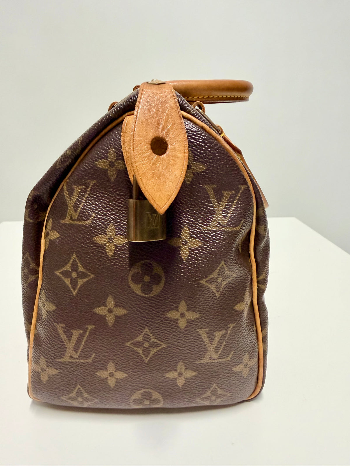 Louis Vuitton Speedy 25 Monogram Vintage 1999 Handbag
