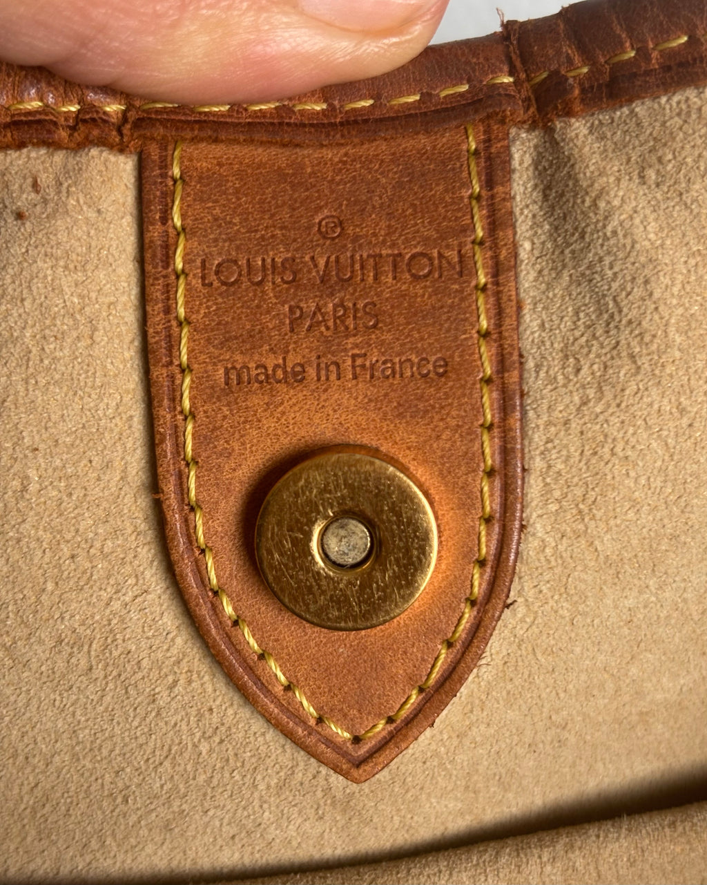 Louis Vuitton Galliera Monogram PM Brown Shoulder Bag