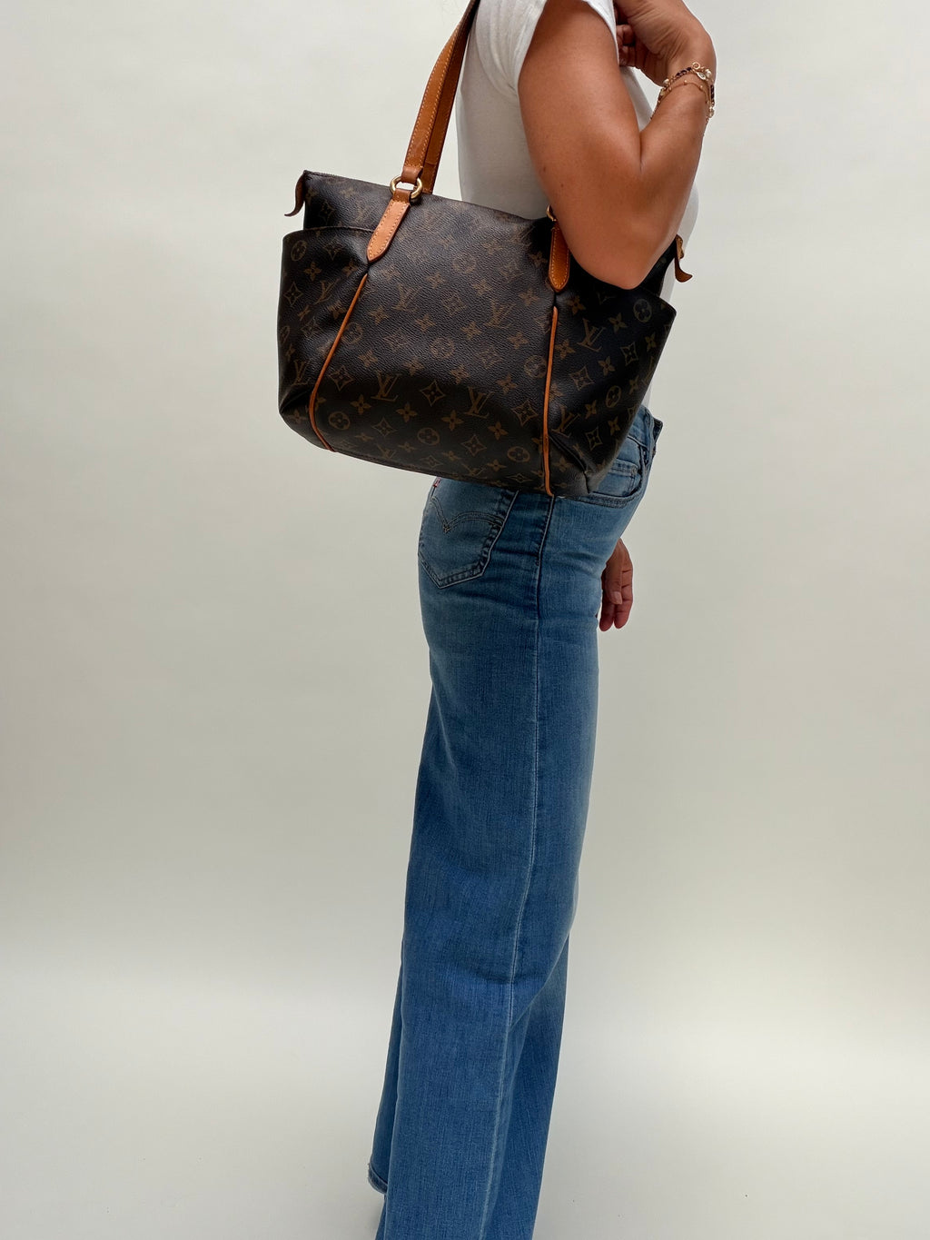 Louis Vuitton Totally PM Monogram Vintage Shoulder Tote Bag