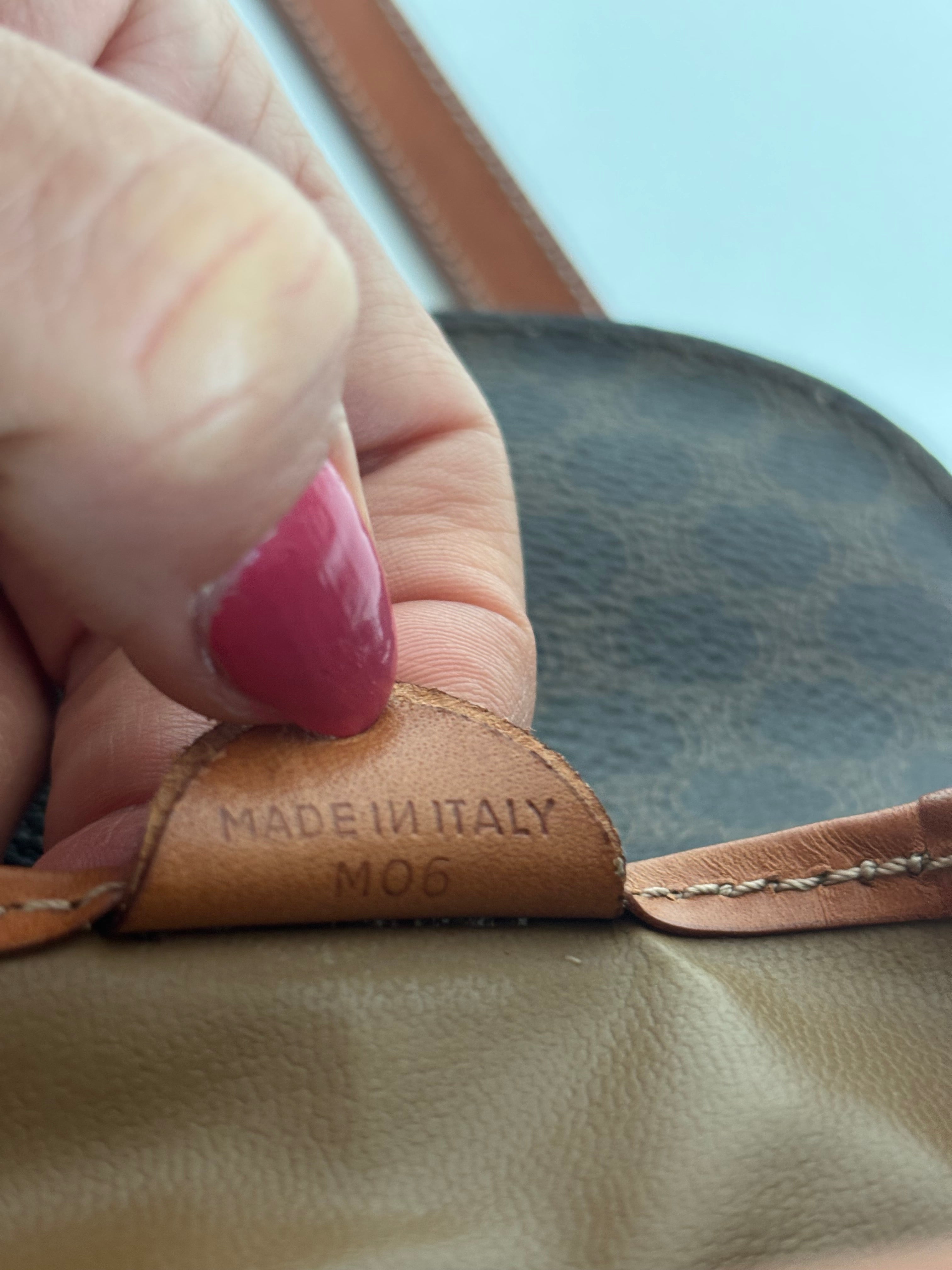 Celine Vintage 90s Brown Crossbody Bag