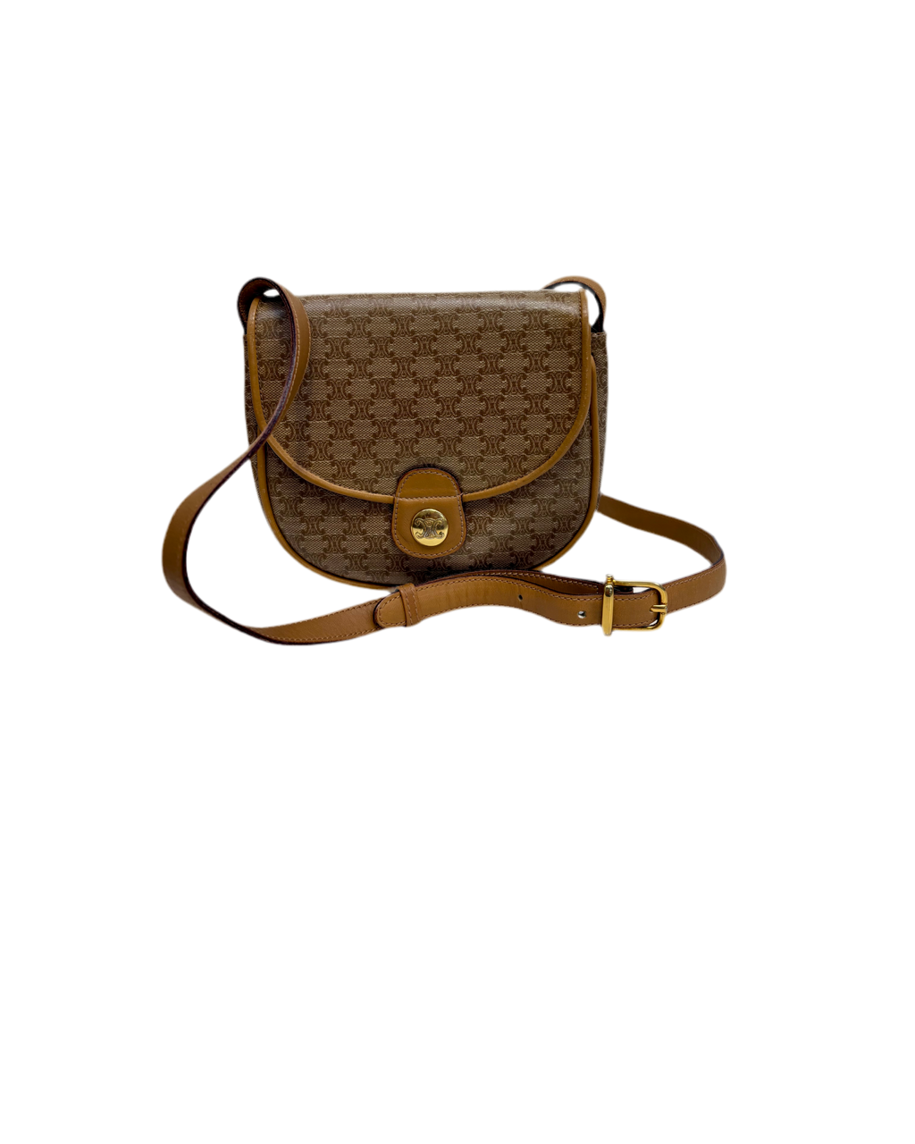 Celine Vintage 90,s Beige Crossbody Bag