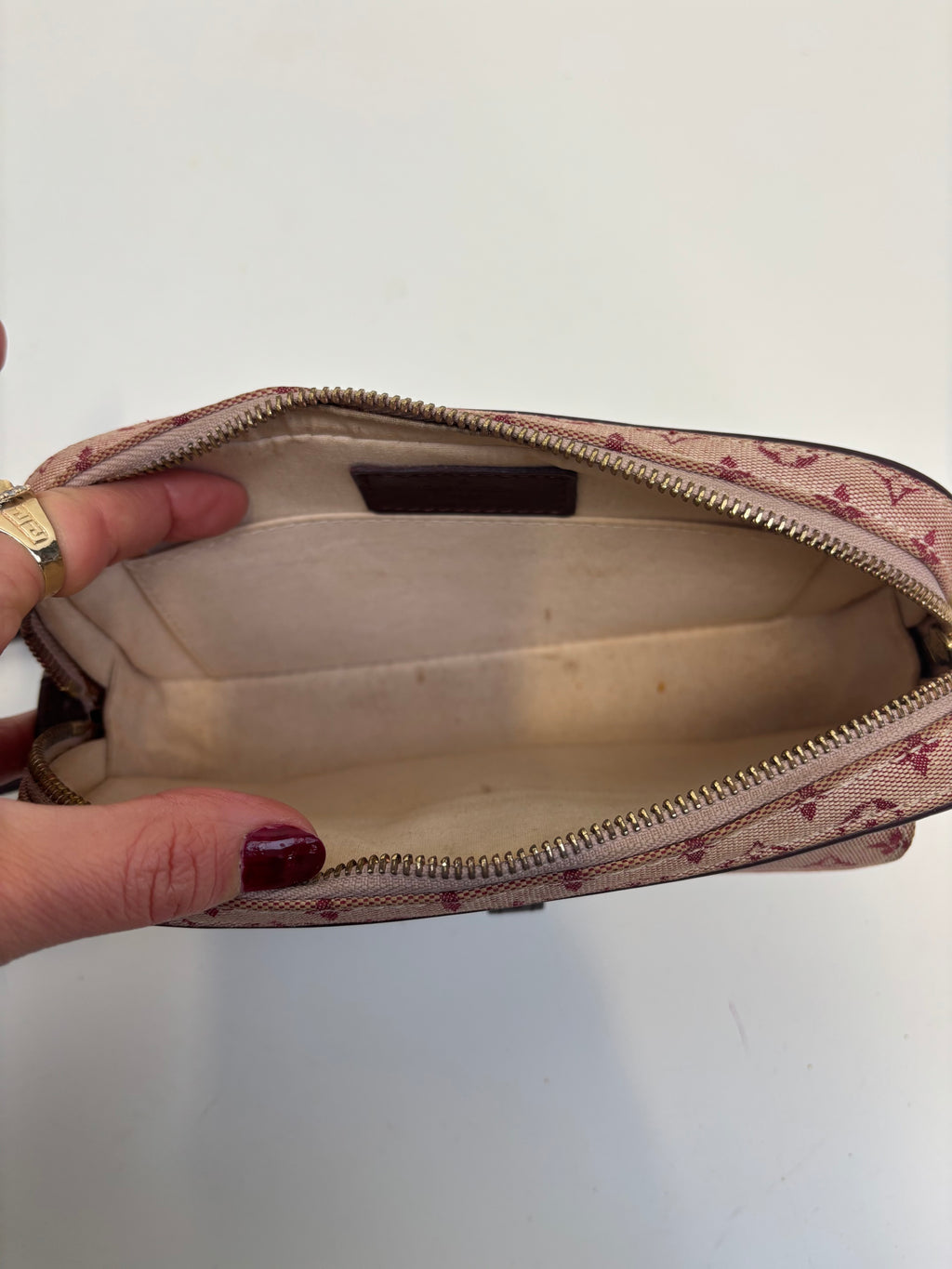 Louis Vuitton Juliette MM Bordeaux Monogram Crossbody Bag