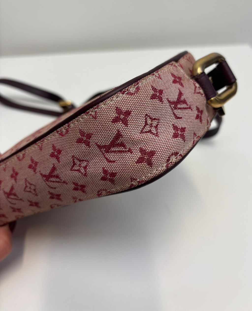 Louis Vuitton Juliette MM Bordeaux Monogram Crossbody Bag