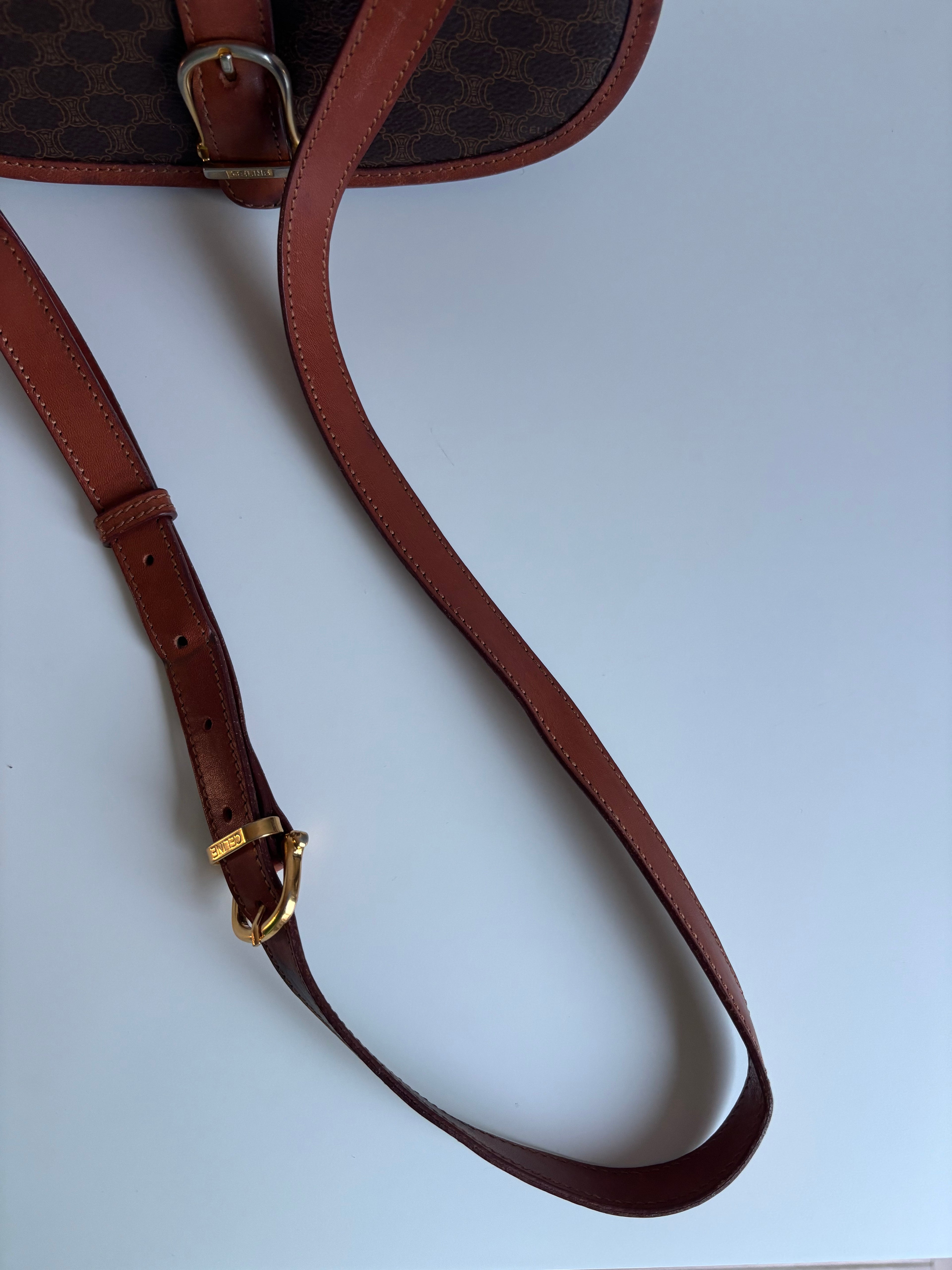 Celine Vintage 90s Brown Crossbodybag
