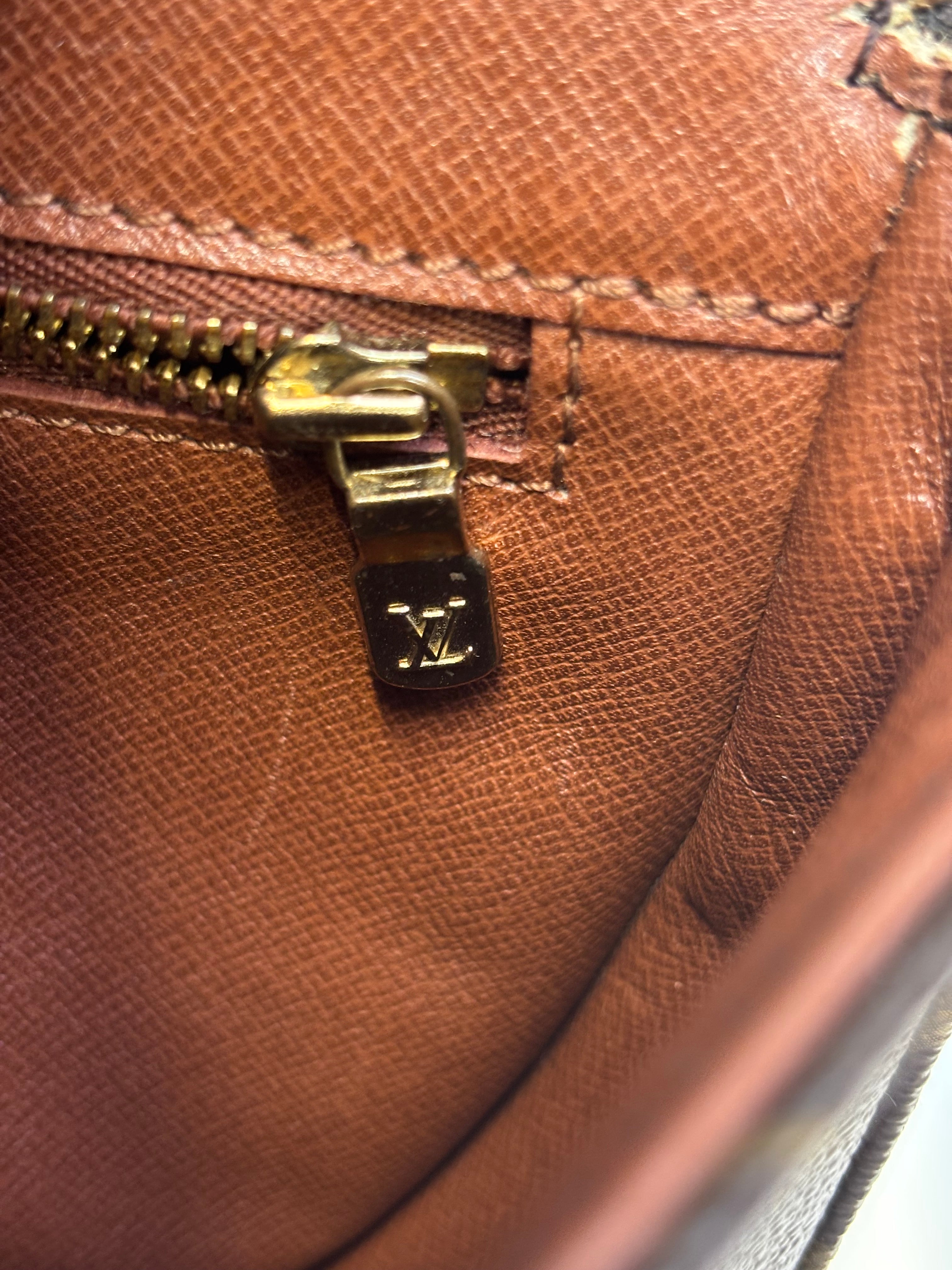 Louis Vuitton Chantilly PM Monogram Crossbody Bag 1988 Vintage Made in France