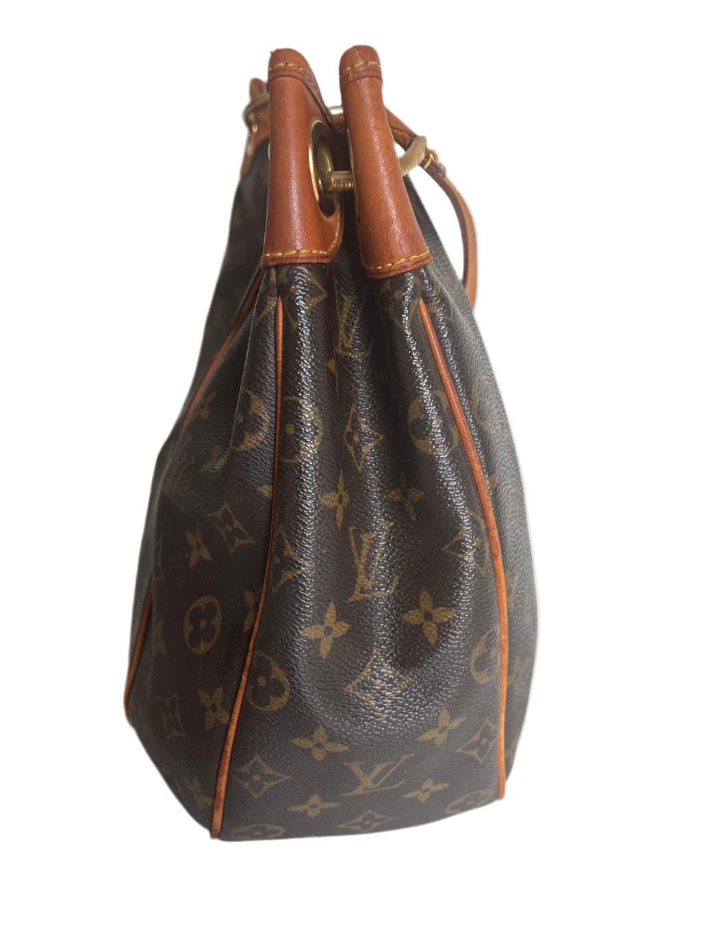 Louis Vuitton Galliera Monogram PM Brown Shoulder Bag