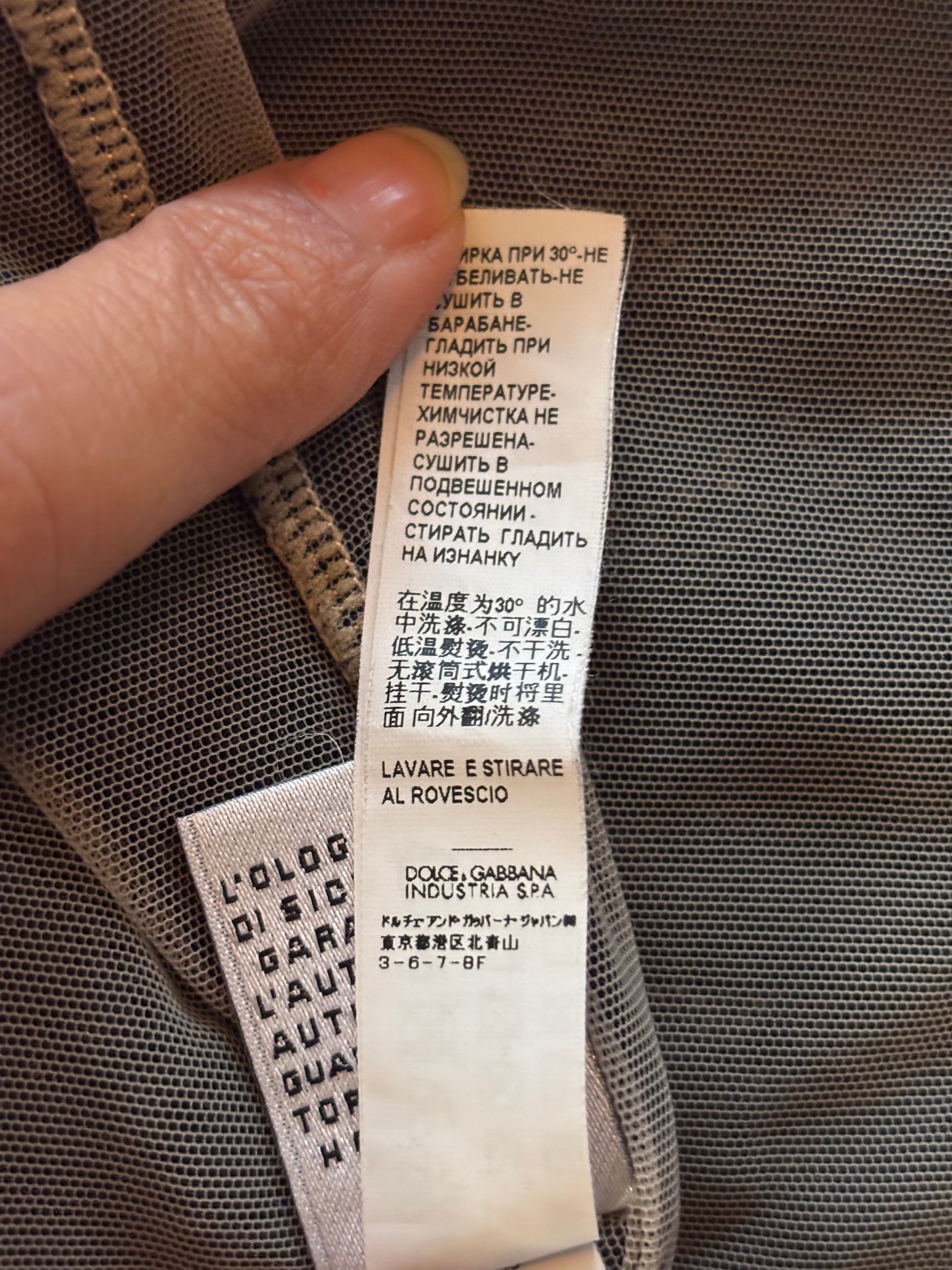 Dolce & Gabbana Black Lace Top - Size L (fits like M)