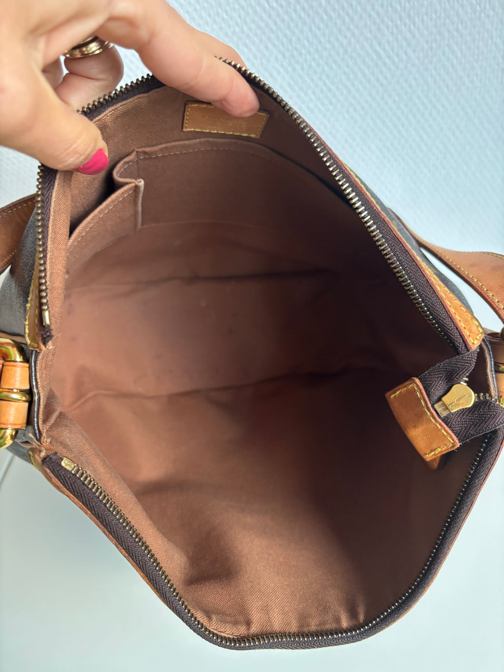 Louis Vuitton Tulum GM Monogram Brown Shoulder Bag