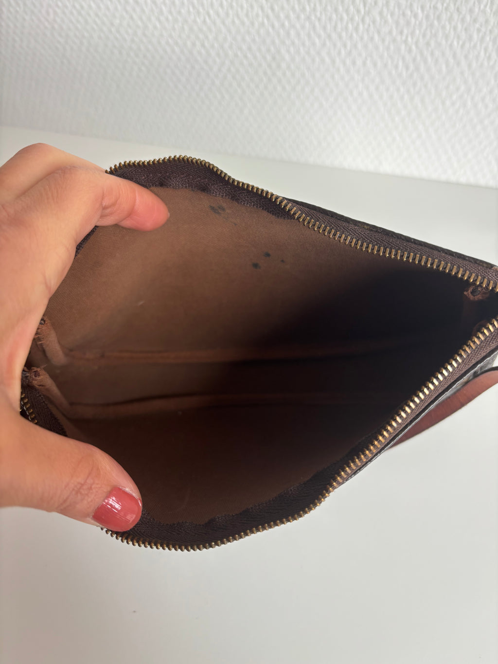 Louis Vuitton Pochette Accessoires Monogram Canvas Handbag