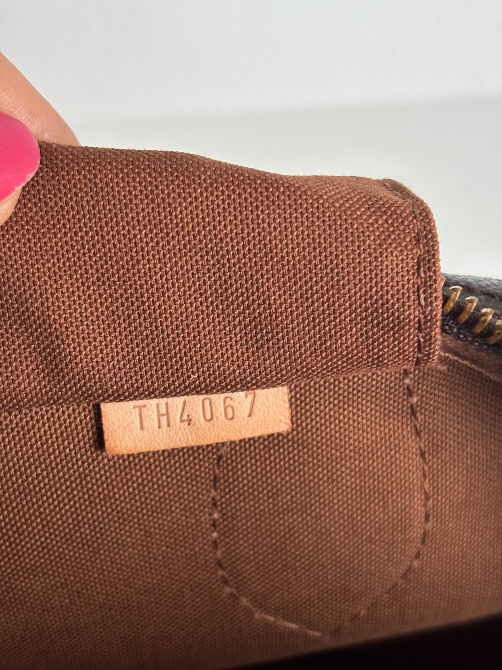 Louis Vuitton Montorgueil PM Monogame Brown Shoulder Bag