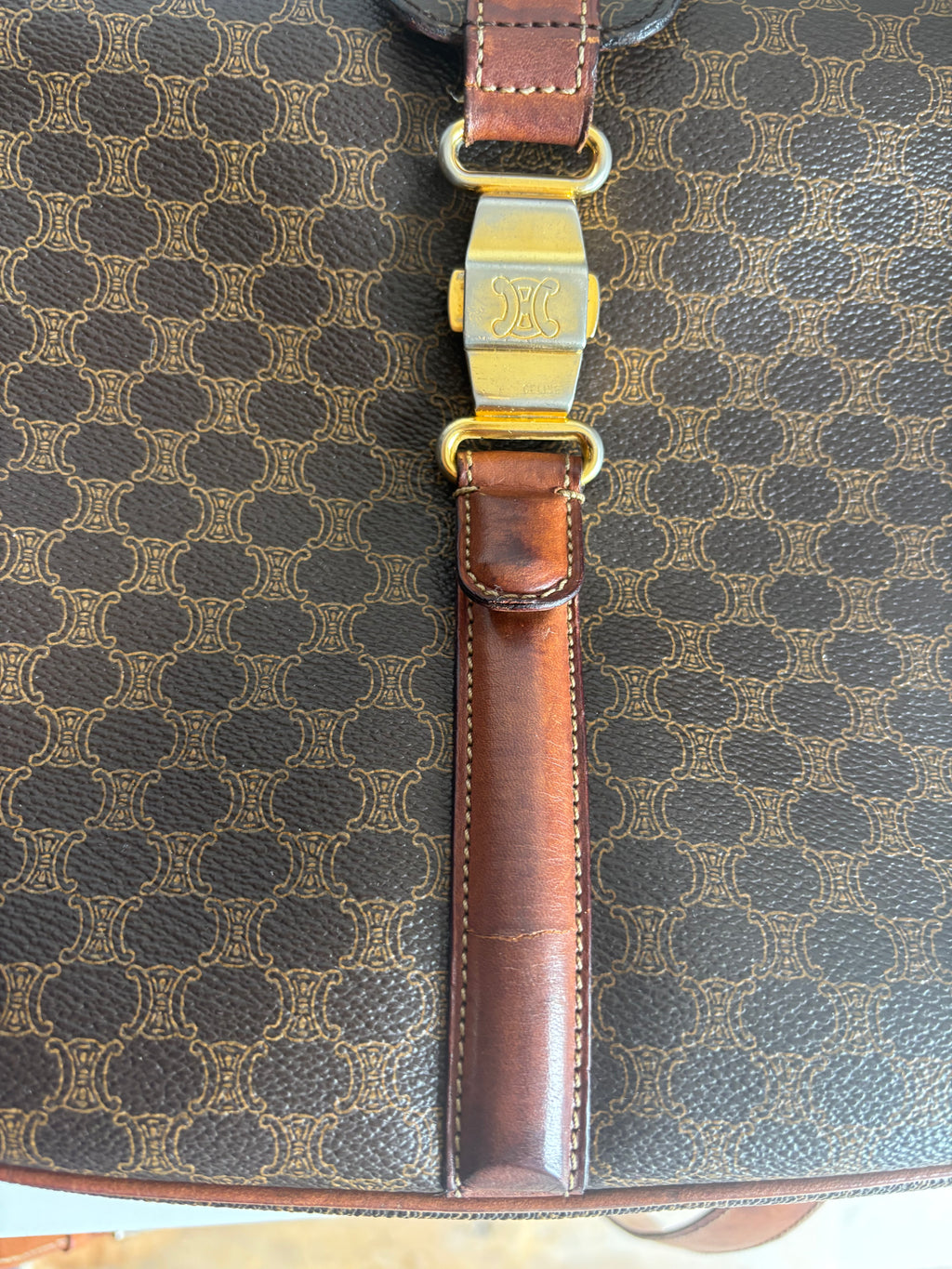 Celine Vintage 90s Brown Crossbodybag