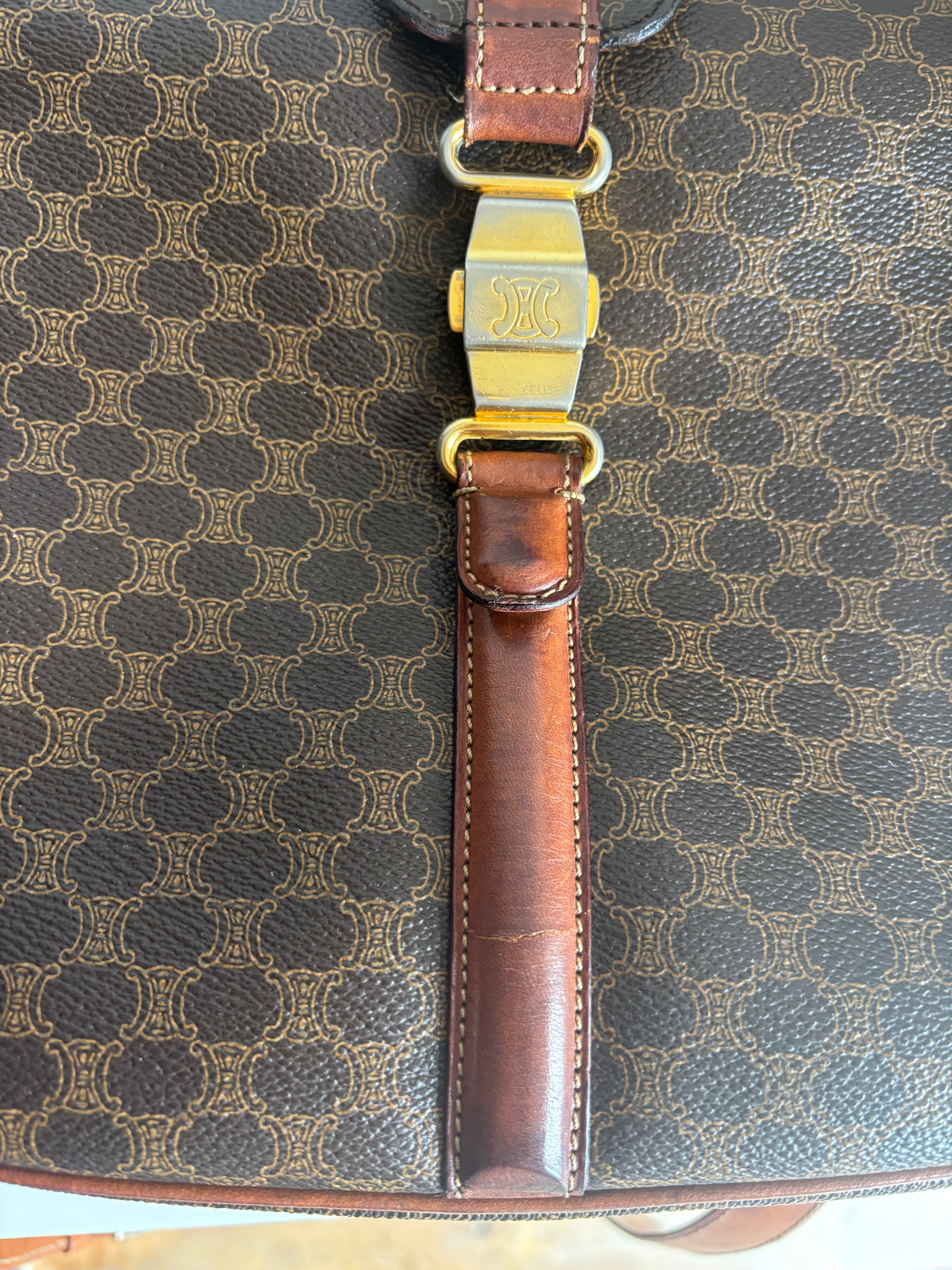 Celine Vintage 90s Brown Crossbodybag